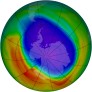 Antarctic Ozone 2007-09-23